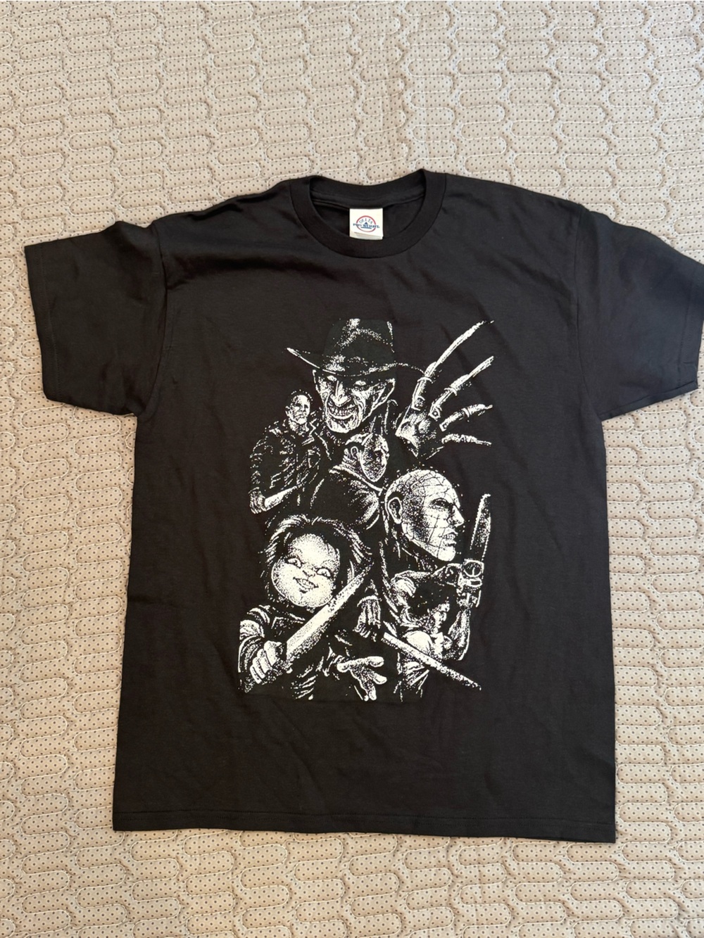 Delta Black Kids' Short Sleeve Horror Character Graphic Tee